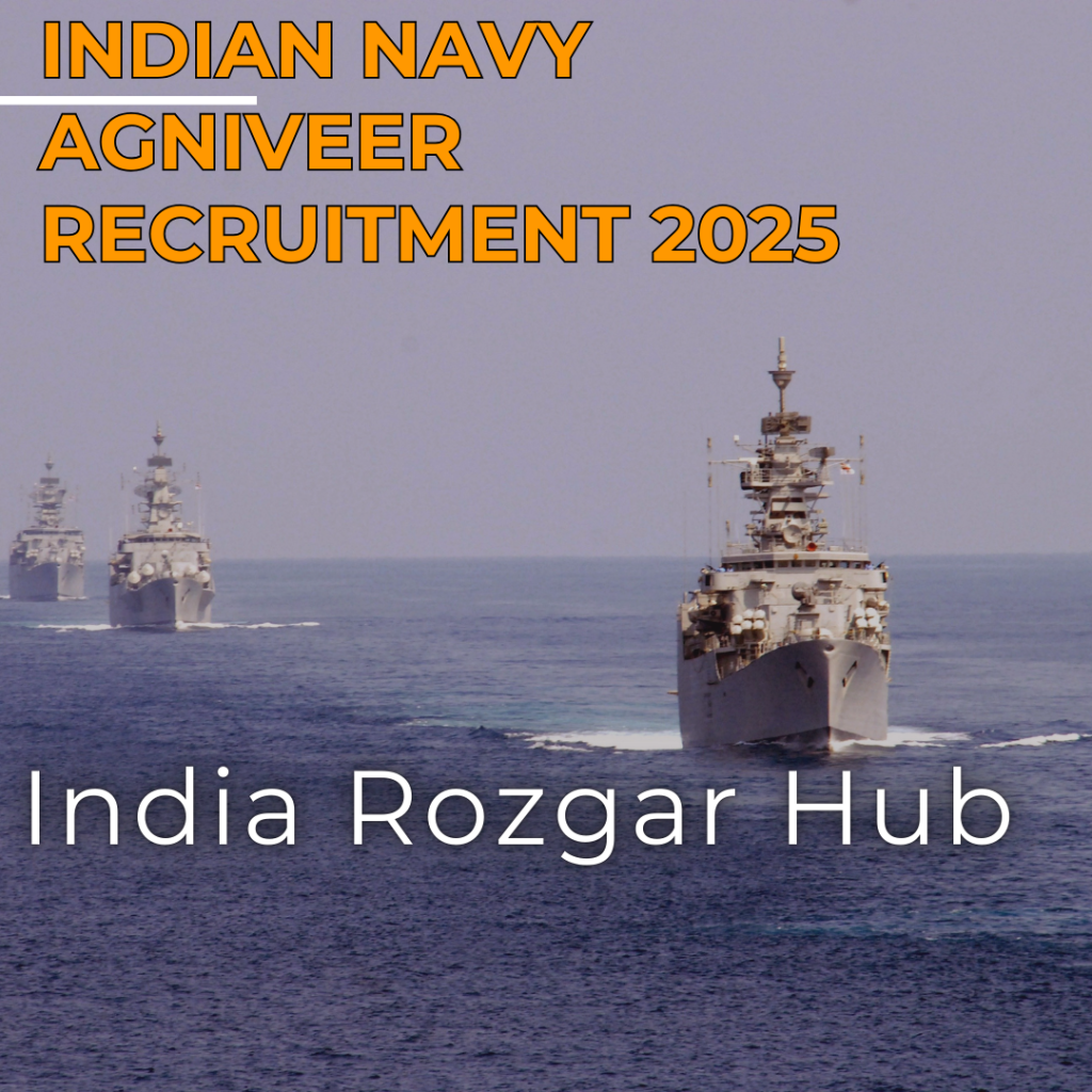 Indian Navy Agniveer SSR / MR INET Online Form 2025