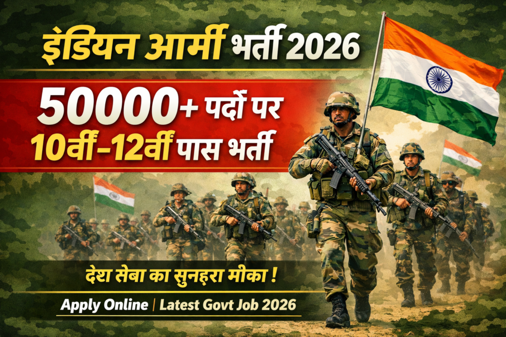 Indian Army Bharti 2026 Notification