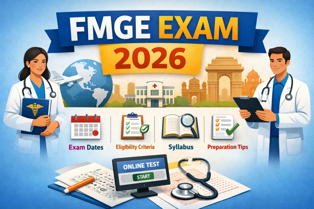 FMGE Exam 2026 for Indian students – syllabus, eligibility and preparation tips