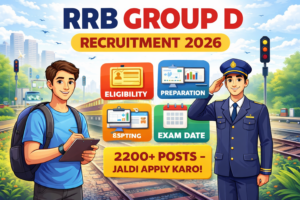RRB Group D Recruitment 2026 – 2200+ Posts Available | Jaldi Apply Karo aur Railway Job ka Sapna Poora Karo