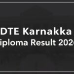 DTE Karnataka Diploma Result 2026 Download Link
